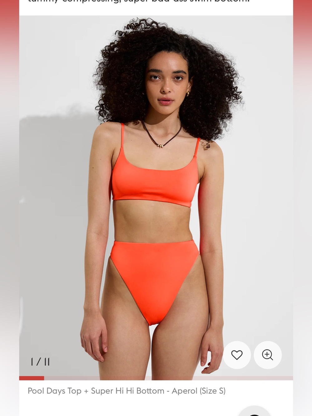 Left On Friday Aperol Super Hi hi Bottoms